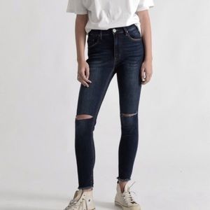 One Teaspoon high waisted free bird jeans denim